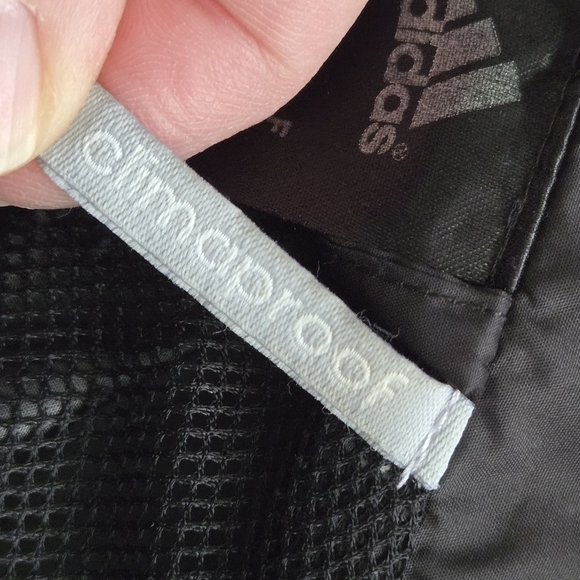 Adidas Men's Large Climaproof Black Spring/fall Jacket - Picture 12 of 13